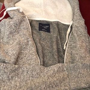 Hooded American eagle jacket